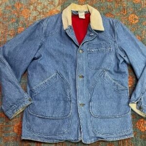 L.L.Bean Vintage Freeport Chore Coat in a men's medium